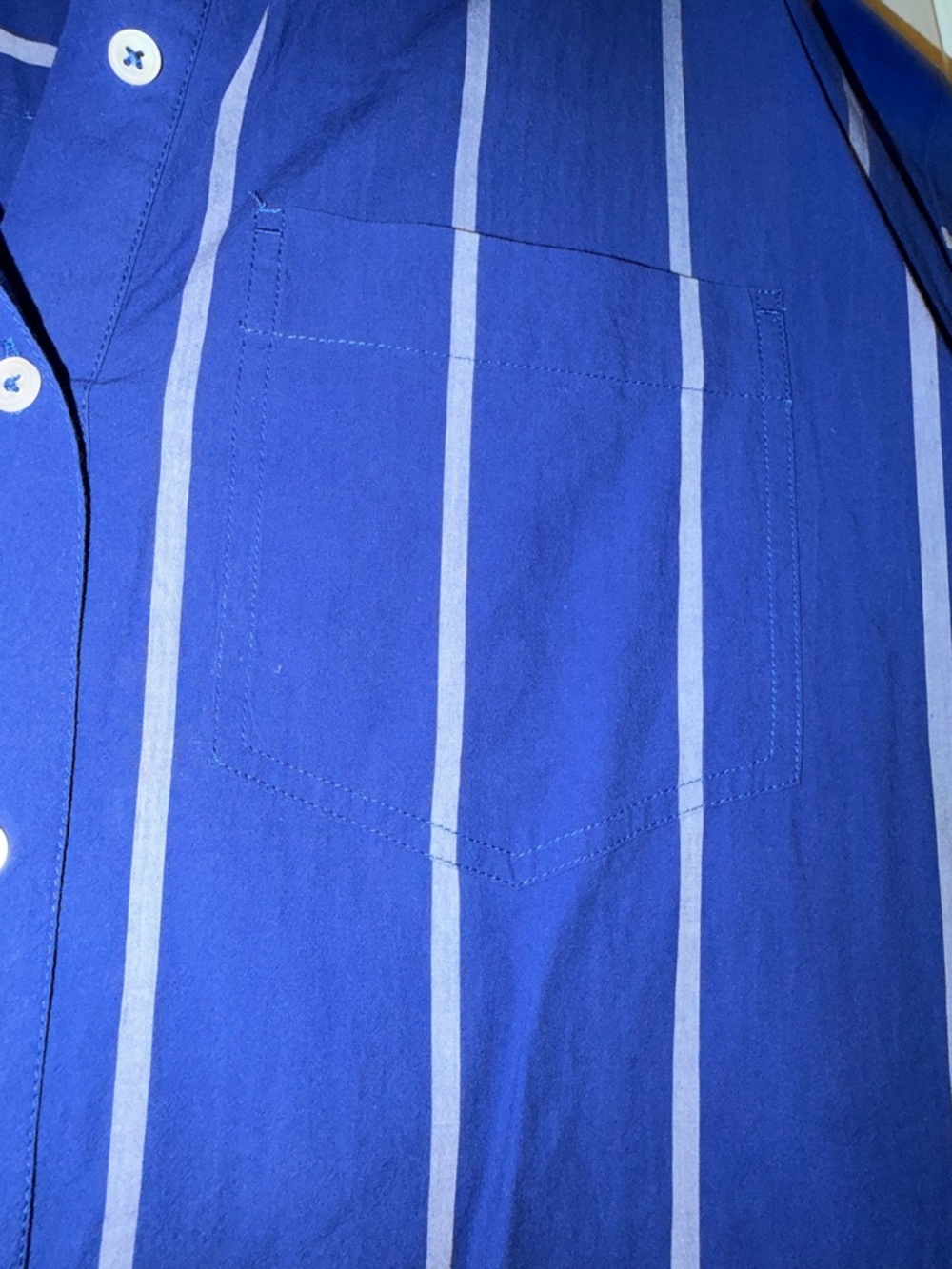 Madewell Oversized Boxy Button Up Top - Size Large - Picture 7 of 9